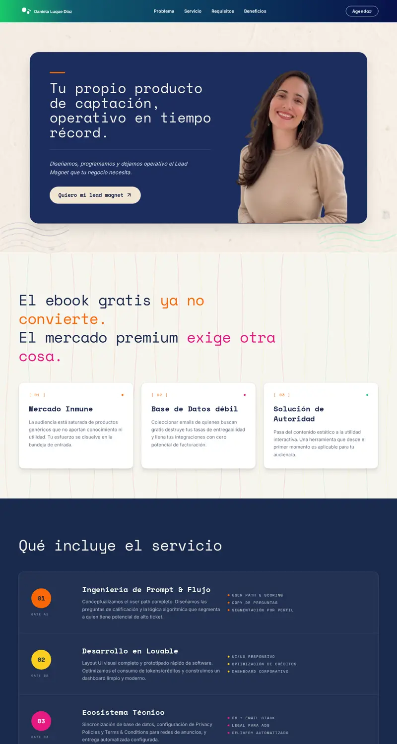 Te creamos tu Lead Magnet Interactivo con IA
