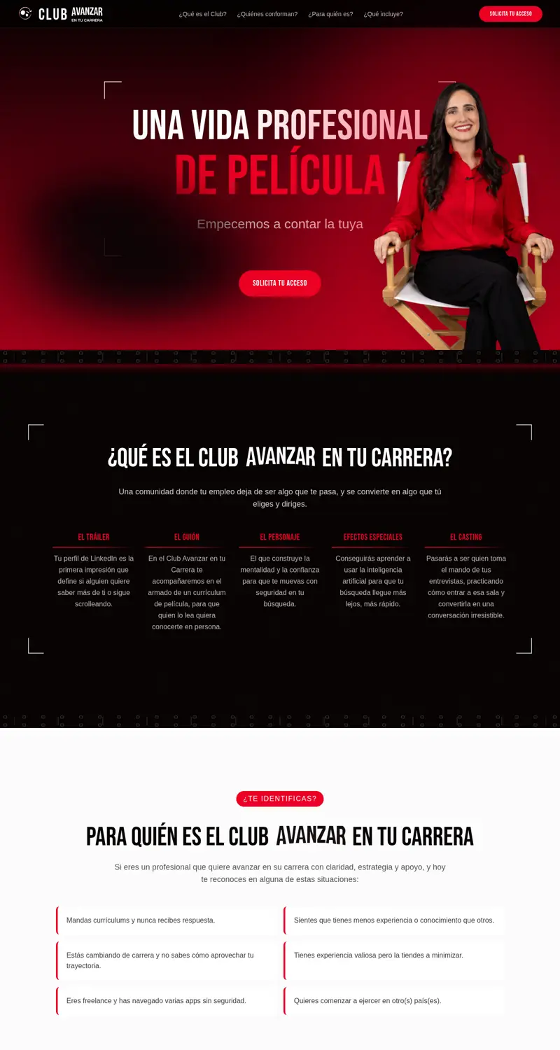Club Avanzar en tu Carrera