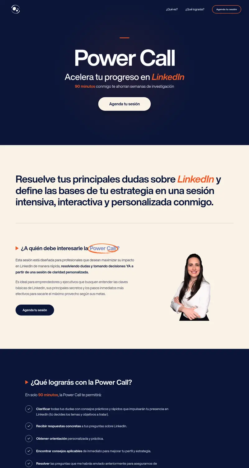 Power Call · Estrategia LinkedIn