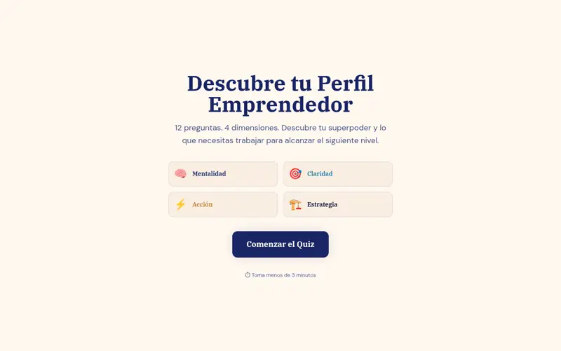 Quiz: Tu perfil digital